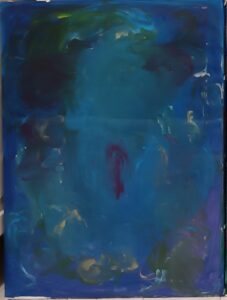 krása pomíjivosti, akryl na plátně